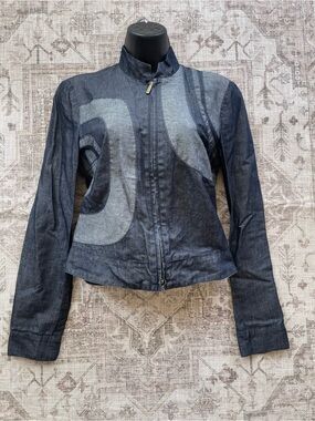 Kenzo Y2K Denim Zip Jacket